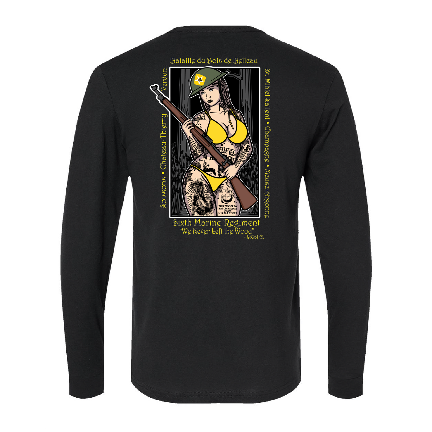 2/6 Belleau Wood Pin Up Girl Long Sleeve