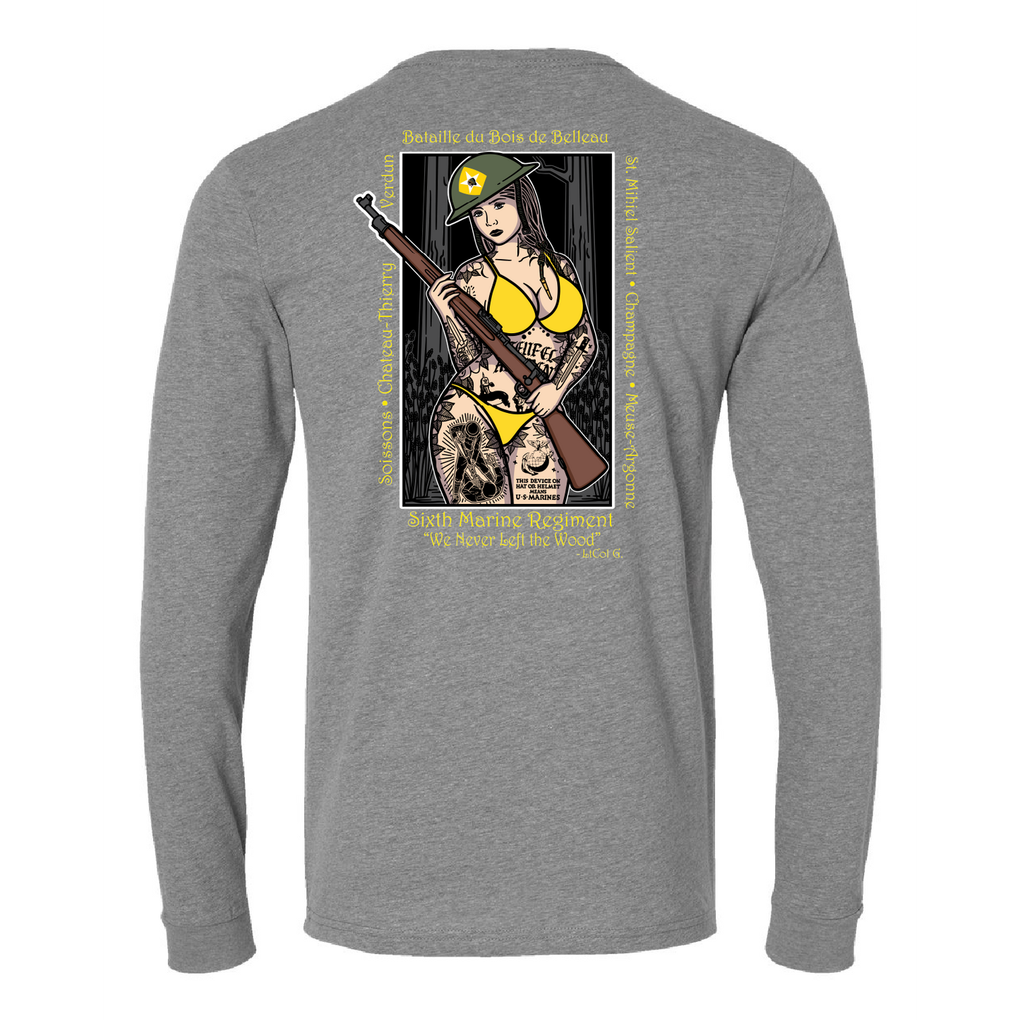 2/6 Belleau Wood Pin Up Girl Long Sleeve