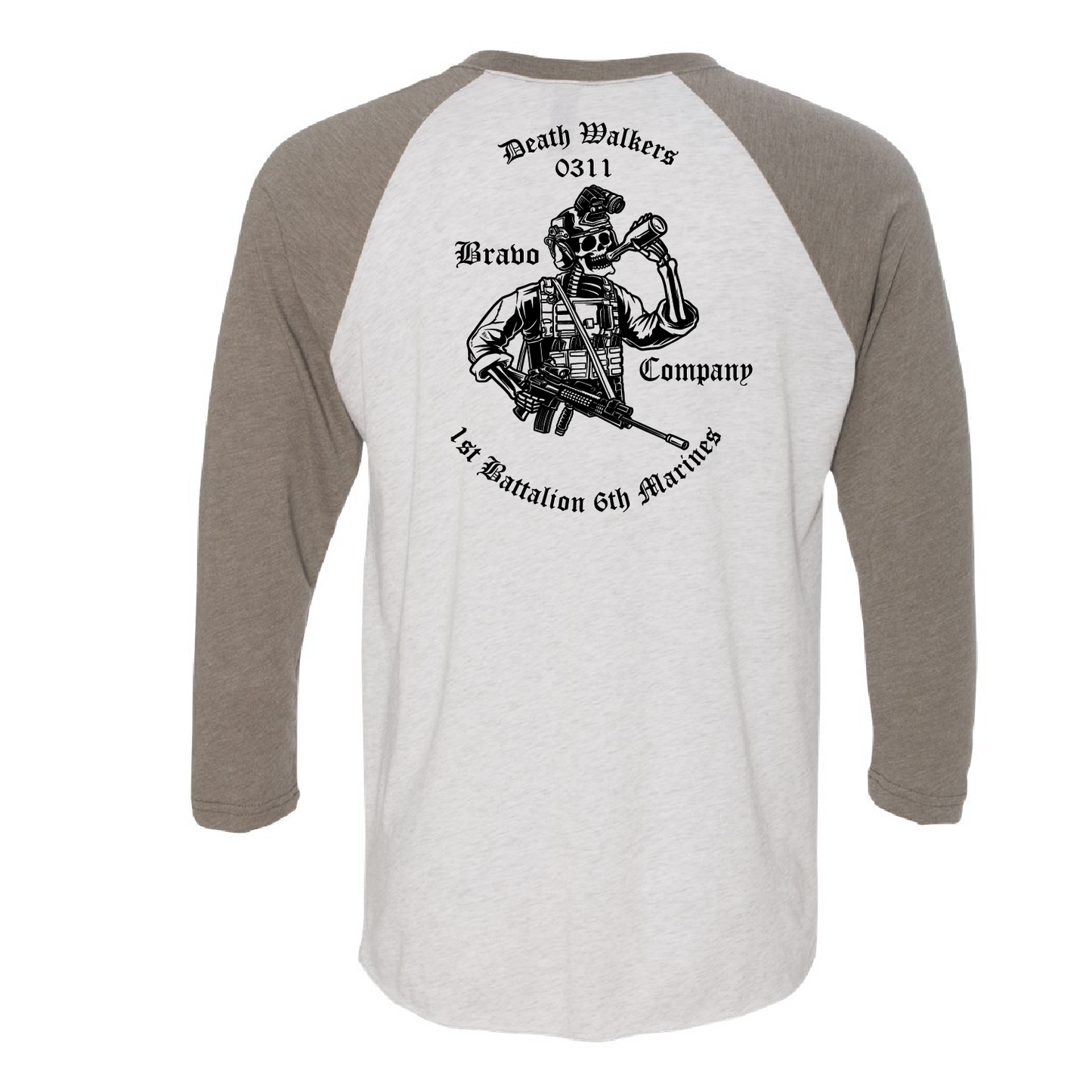 1/6 "Death Walkers" 0311 Baseball Raglan Tee